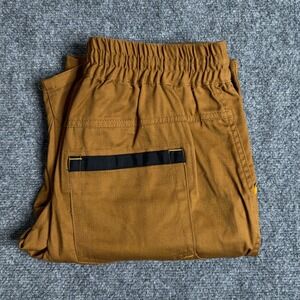 NWT Caterpillar CAT‎ Mens Foundation Cargo Shorts 28 Bronze Brown Stretch Work
